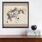 Boho Elephant I Neutral by Wild Apple Portfolio 16-in. W x 16-in. H. Canvas Wall Art Print Framed